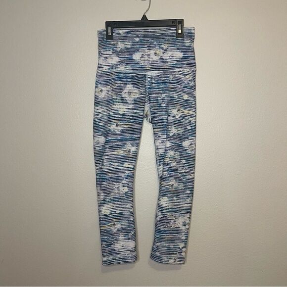 Lululemon wunder under blurry belle multi leggings size 6 23” - Picture 1 of 11